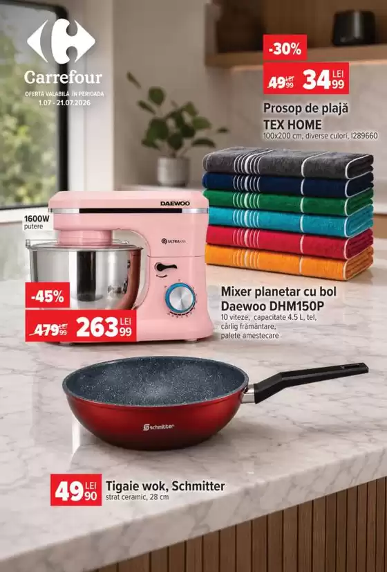 Catalog Carrefour Oradea | Cele mai bune oferte pentru dumneavoastră | 2026-07-01T00:00:00.000Z - 2026-07-21T00:00:00.000Z