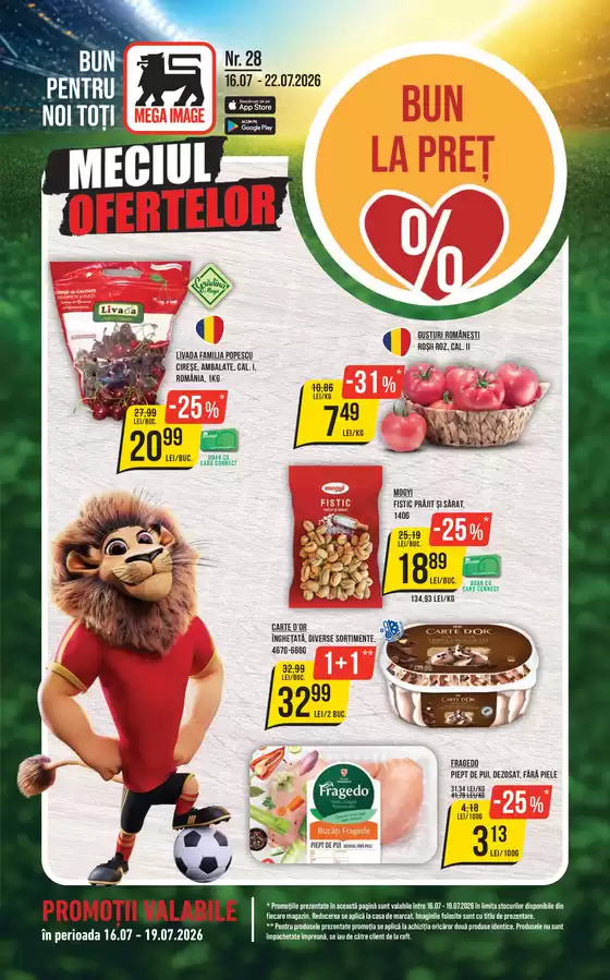 Catalog MEGA IMAGE Chitila | Oferte exclusive pentru clienții noștri | 2026-07-16T00:00:00.000Z - 2026-07-22T00:00:00.000Z