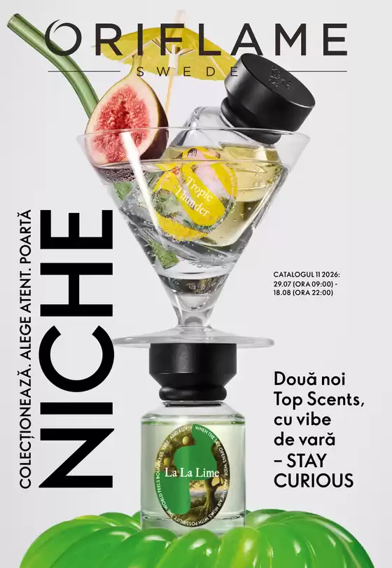 Catalog Oriflame Arad | Două noi Top Scents, cu vibe de vară! | 2026-07-29T00:00:00.000Z - 2026-08-18T00:00:00.000Z