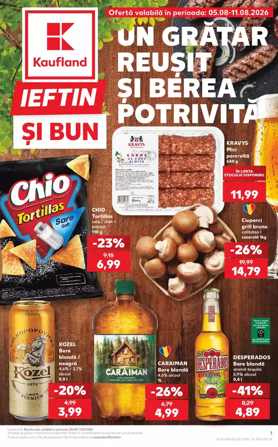 Catalog Kaufland | Oferte și promoții actuale | 2026-08-05T00:00:00.000Z - 2026-08-11T00:00:00.000Z