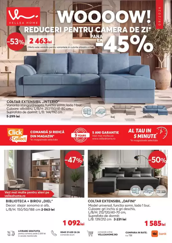 Catalog Mobila Videnov Bicaz | Pliant AUGUST 2026 | 2026-08-03T00:00:00.000Z - 2026-08-31T00:00:00.000Z