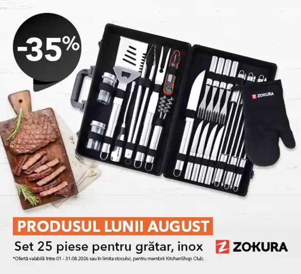 Catalog Kitchen Shop | PRODUSUL LUNII AUGUST | 2026-08-03T00:00:00.000Z - 2026-08-31T00:00:00.000Z
