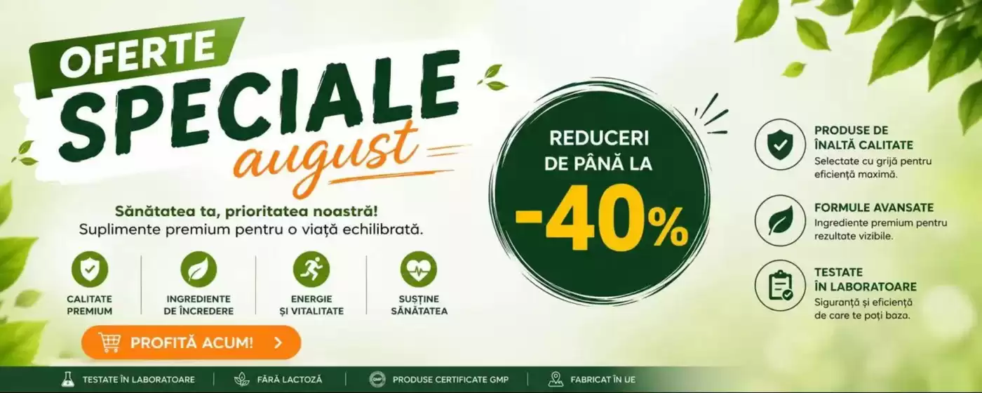 Catalog Ropharma | OFERTЕ SPECIALE AUGUST | 2026-08-03T00:00:00.000Z - 2026-08-31T00:00:00.000Z