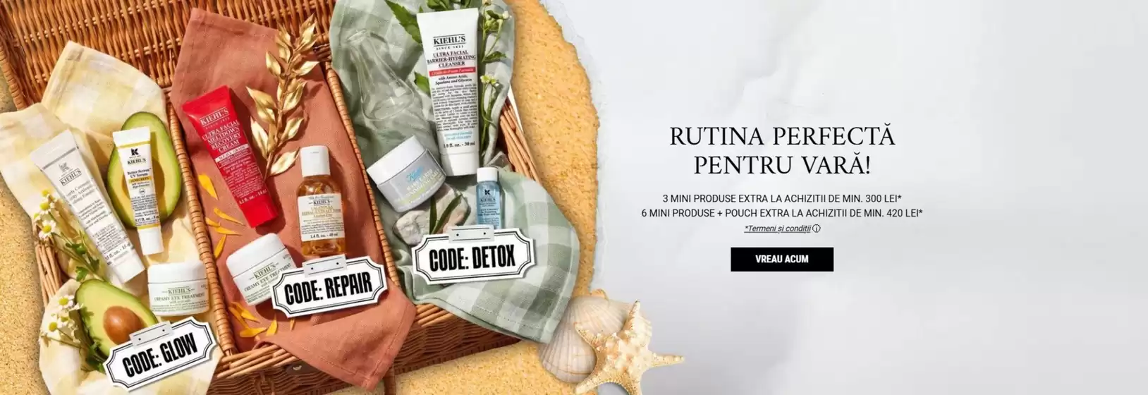 Catalog Kiehl's | RUTINA PERFECTĂ PENTRU VARĂ! | 2026-08-03T00:00:00.000Z - 2026-08-16T00:00:00.000Z