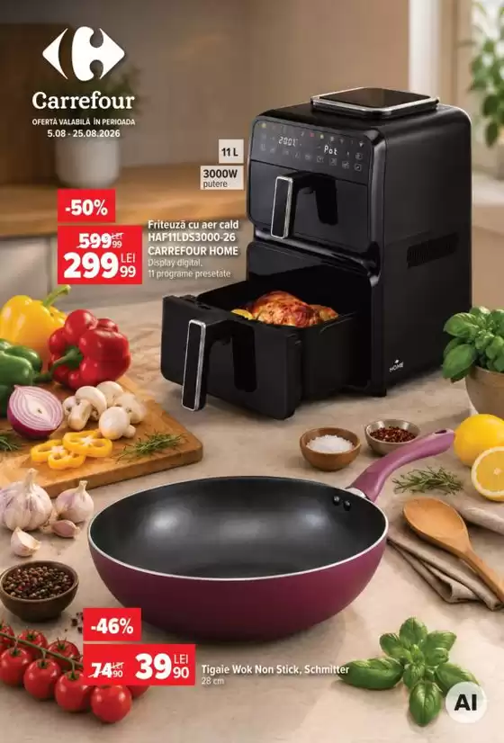Catalog Carrefour | Oferte de top pentru cei care economisesc | 2026-08-05T00:00:00.000Z - 2026-08-25T00:00:00.000Z