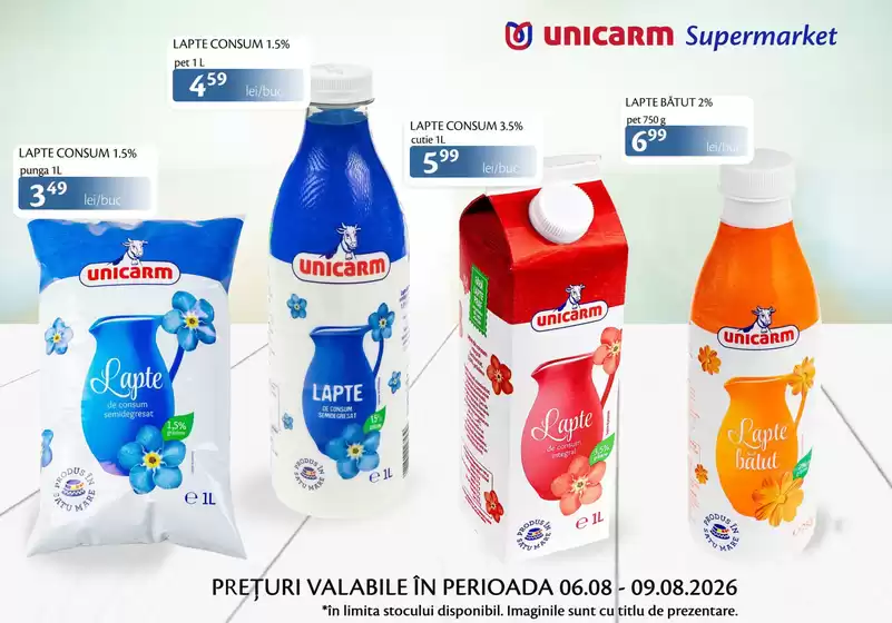 Catalog Unicarm | Oferta Weekendului Unicarm! | 2026-08-06T00:00:00.000Z - 2026-08-09T00:00:00.000Z