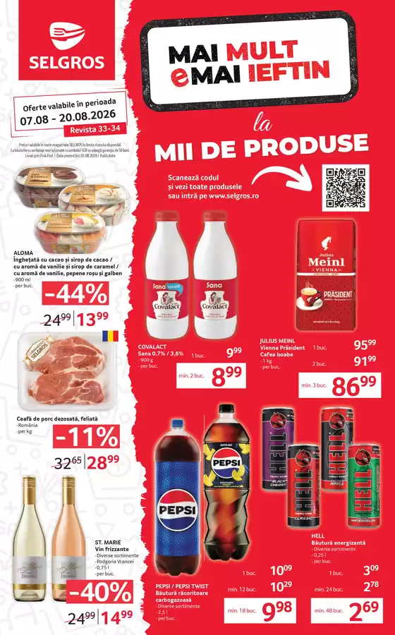 Catalog Selgros | MAGAZINE MICI | 2026-08-07T00:00:00.000Z - 2026-08-20T00:00:00.000Z