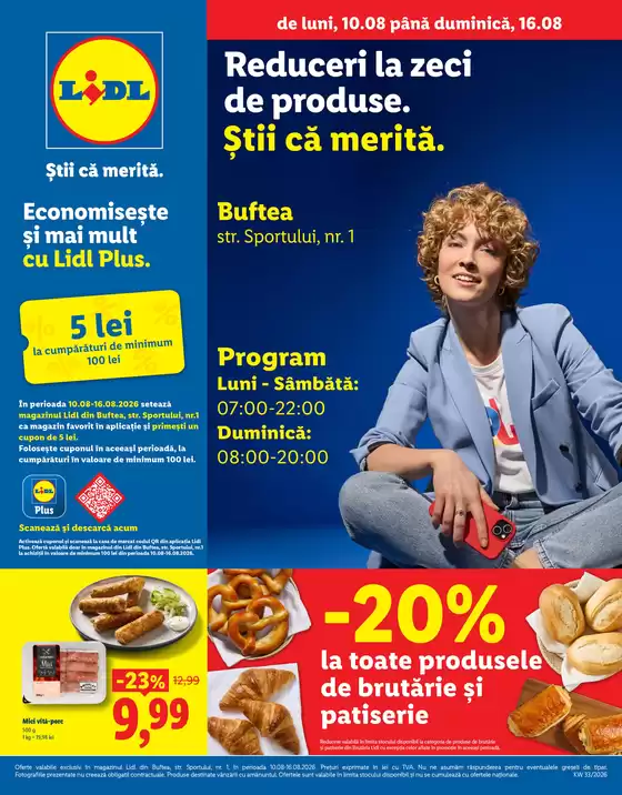Catalog Lidl Panciu | de luni 10.08 până duminică 16.08 | 2026-08-10T00:00:00.000Z - 2026-08-16T00:00:00.000Z