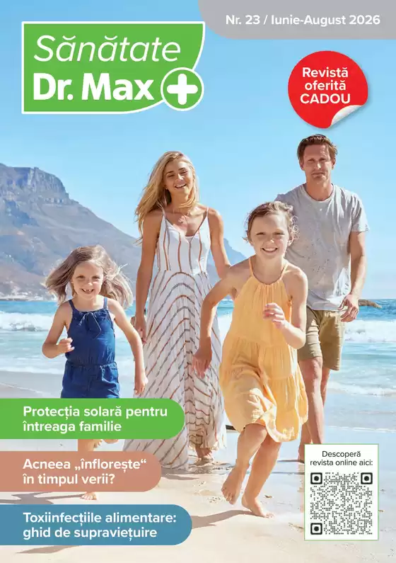 Catalog Dr.max | 23 Revista DrMax iunie august 2026 | 2026-06-01T00:00:00.000Z - 2026-08-31T00:00:00.000Z