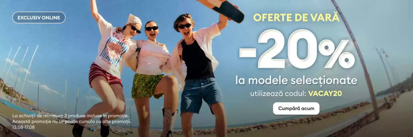 Catalog Sinsay | Sinsay Promoții | 2026-08-13T00:00:00.000Z - 2026-08-17T00:00:00.000Z