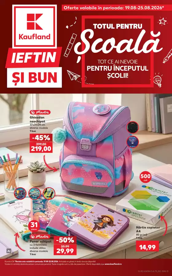 Catalog Kaufland | Cele mai bune oferte pentru dumneavoastră | 2026-08-19T00:00:00.000Z - 2026-08-25T00:00:00.000Z