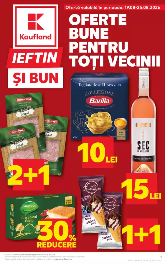 Catalog Kaufland Târgoviște | Oferte speciale pentru dumneavoastră | 2026-08-19T00:00:00.000Z - 2026-08-25T00:00:00.000Z