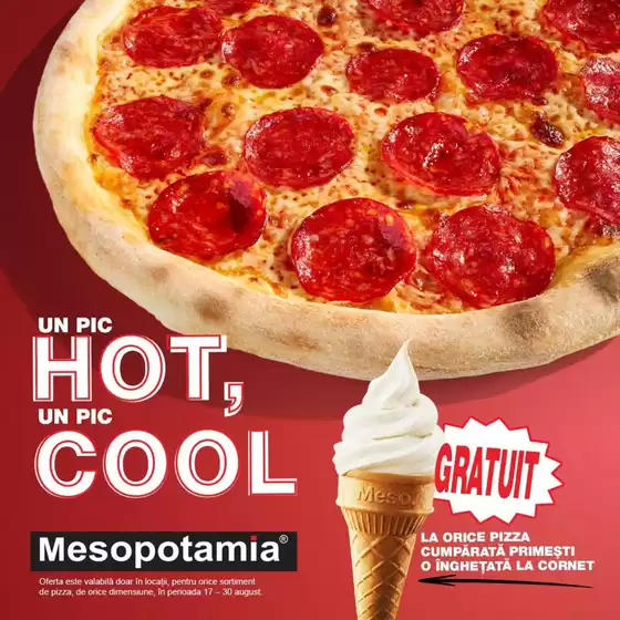 Catalog Mesopotamia | Un pic hot, un pic cool! | 2026-08-17T00:00:00.000Z - 2026-08-30T00:00:00.000Z