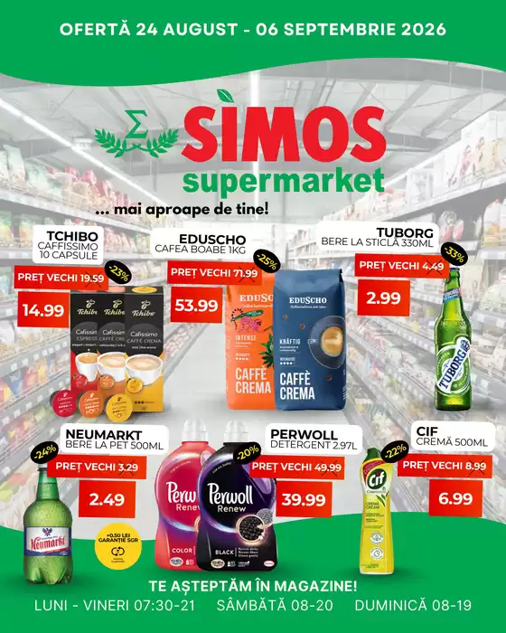 Catalog Simos | Catalog Simos | 2026-08-24T00:00:00.000Z - 2026-09-06T00:00:00.000Z