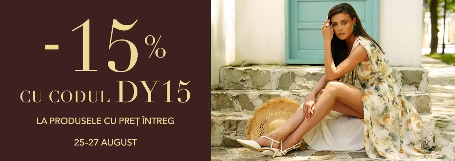 Catalog DyFashion București | Noutăți cu -15% Extra | 2026-08-26T00:00:00.000Z - 2026-08-27T00:00:00.000Z