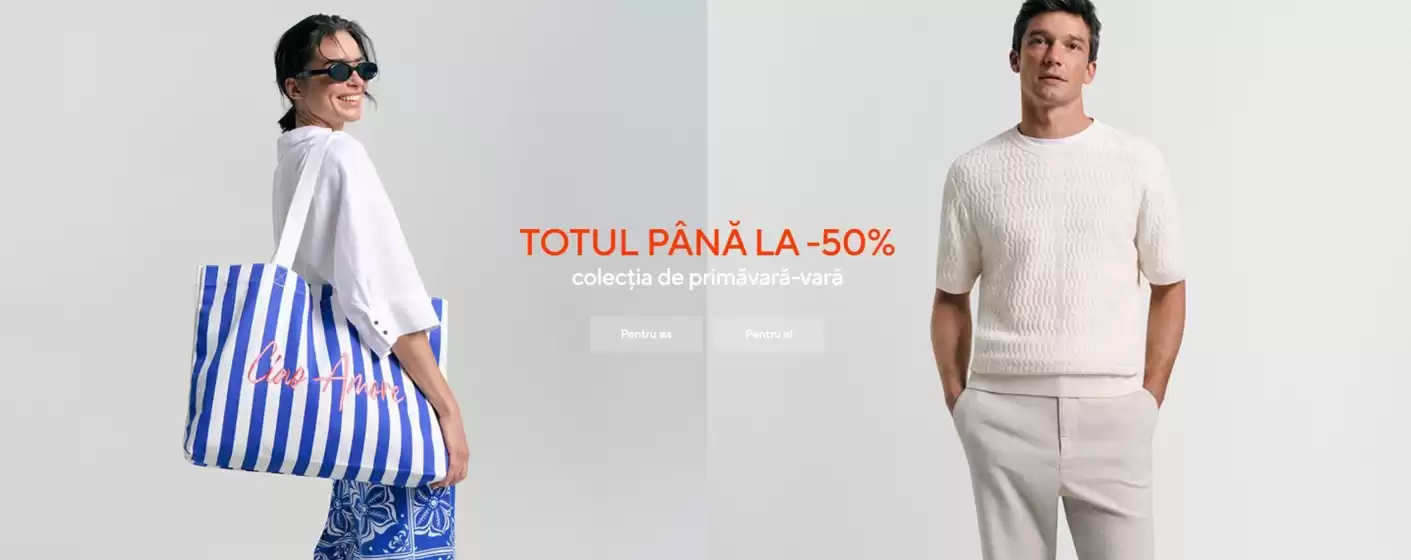 Catalog Tom Tailor București | TOTUL PÂNĂ LA -50% | 2026-08-26T00:00:00.000Z - 2026-09-08T00:00:00.000Z