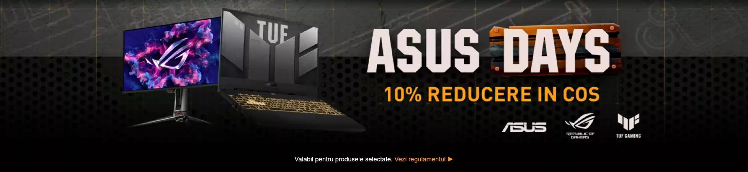 Catalog PC Garage Timișoara | ASUS DAYS 10% REDUCERE IN COS | 2026-08-28T00:00:00.000Z - 2026-09-02T00:00:00.000Z