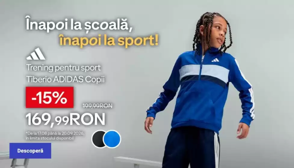 Catalog Decathlon Sinaia | Decathlon Ofertă | 2026-08-31T00:00:00.000Z - 2026-09-20T00:00:00.000Z