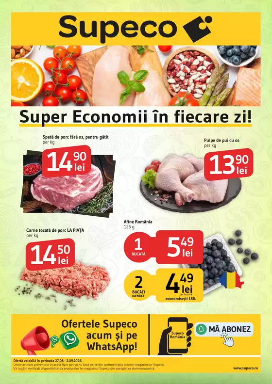 Catalog Supeco Rădăuți | Descoperiți oferte atractive | 2026-08-27T00:00:00.000Z - 2026-09-02T00:00:00.000Z