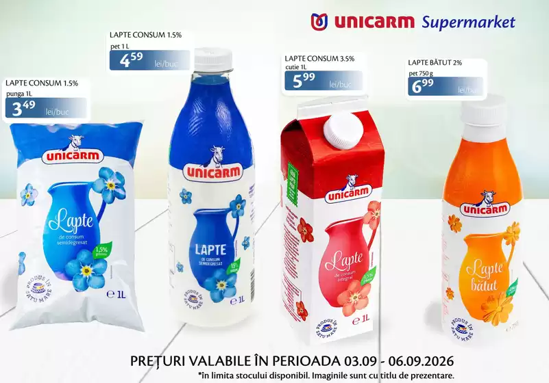 Catalog Unicarm Otopeni | Oferta Weekendului Unicarm! | 2026-09-03T00:00:00.000Z - 2026-09-06T00:00:00.000Z