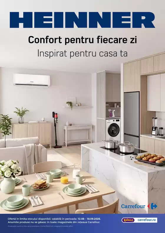 Catalog Carrefour București | Reduceri grozave la produse selectate | 2026-08-12T00:00:00.000Z - 2026-09-18T00:00:00.000Z