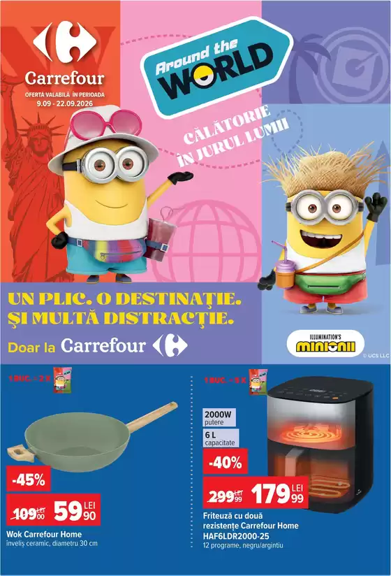 Catalog Carrefour | Oferte pentru vânătorii de chilipiruri | 2026-09-09T00:00:00.000Z - 2026-09-22T00:00:00.000Z