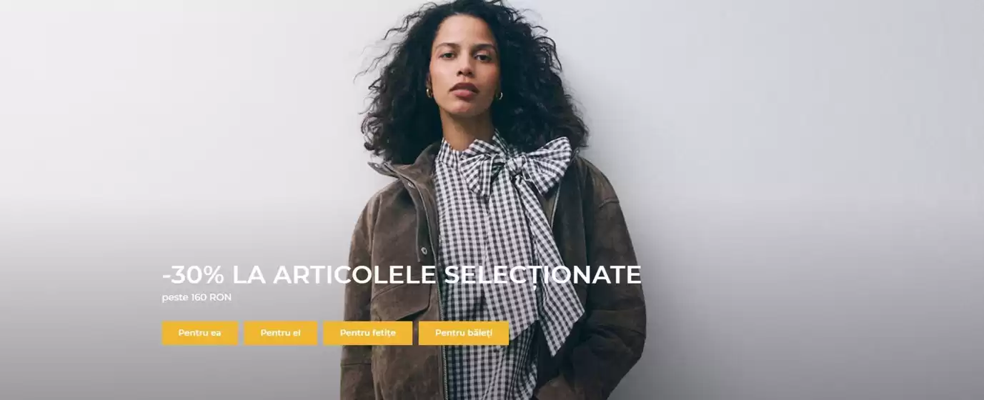 Catalog Reserved București | -30% LA ARTICOLELE SELECTIONАТE | 2026-09-10T00:00:00.000Z - 2026-09-23T00:00:00.000Z