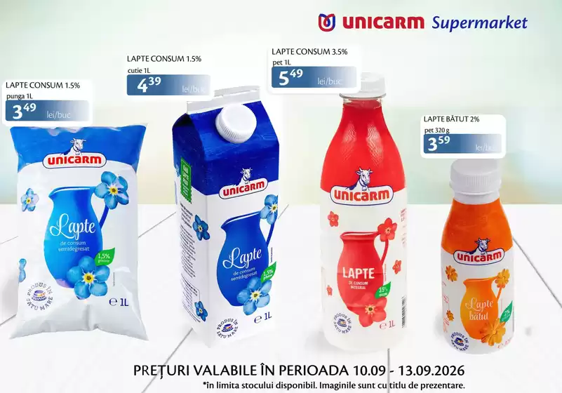Catalog Unicarm Chitila | Oferta Weekendului Unicarm! | 2026-09-11T00:00:00.000Z - 2026-09-13T00:00:00.000Z