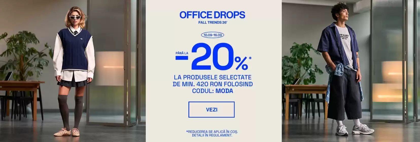 Catalog Sizeer | PÂNĂ LA -20% LA PRODUSELE SELECTATE DE MIN. 420 RON | 2026-09-14T00:00:00.000Z - 2026-09-16T00:00:00.000Z