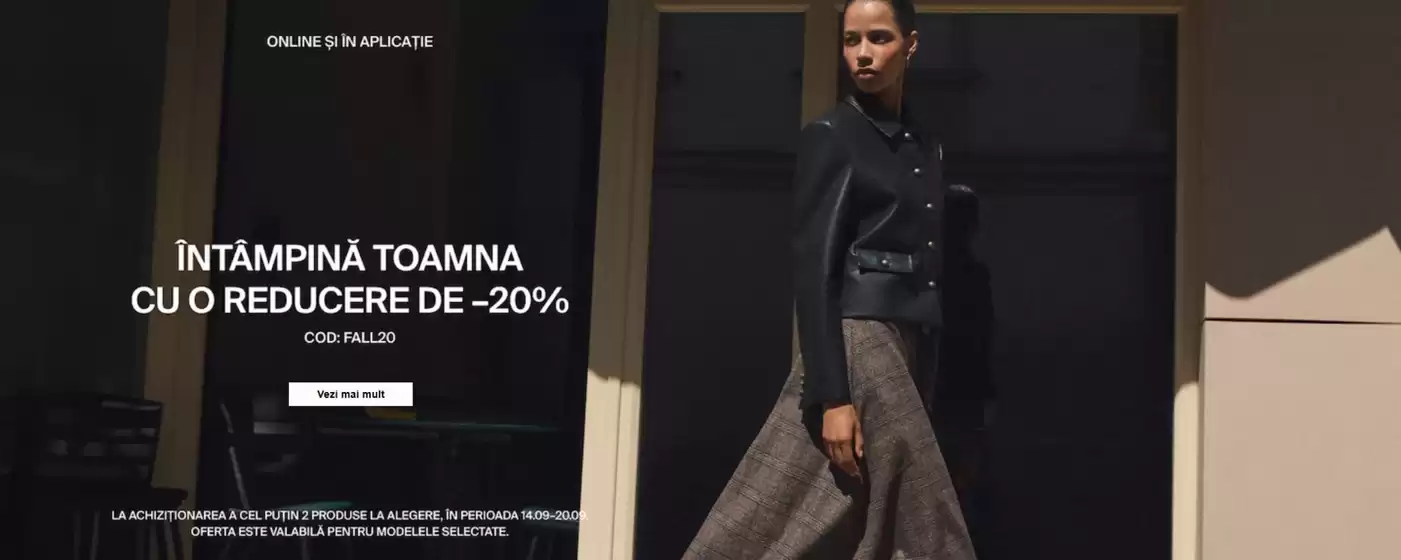 Catalog Mohito Călan | ÎNTÂMPINĂ TOAMNA CU O REDUCERE DE -20% | 2026-09-14T00:00:00.000Z - 2026-09-20T00:00:00.000Z