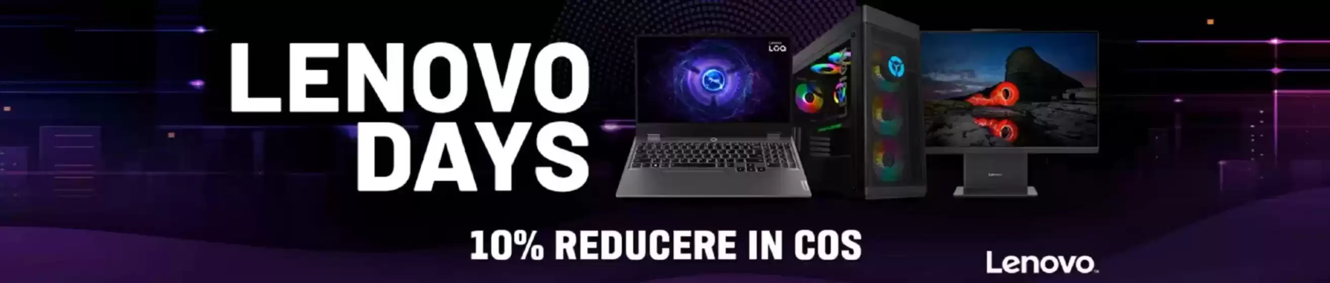 Catalog PC Garage Jibou | LENOVO DAYS 10% REDUCERE IN COS | 2026-09-21T00:00:00.000Z - 2026-09-23T00:00:00.000Z