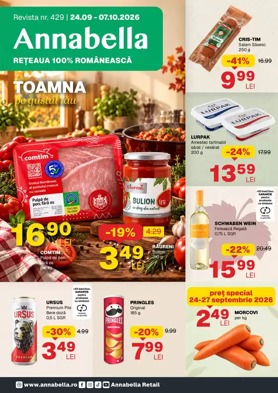 Catalog Annabella | Catalog Annabella Nr. 429 | 2026-09-24T00:00:00.000Z - 2026-10-07T00:00:00.000Z