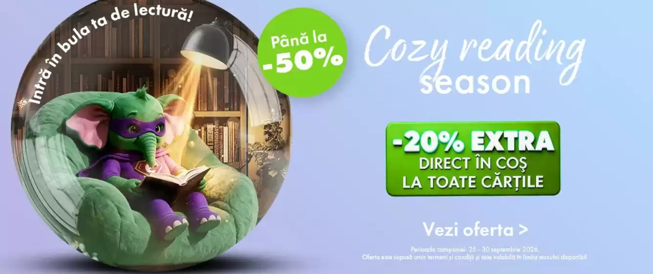 Catalog Elefant | Până la -50% reducere | 2026-09-25T00:00:00.000Z - 2026-09-30T00:00:00.000Z