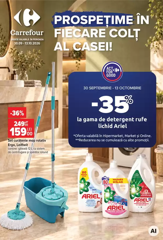 Catalog Carrefour Covasna | Ofertă grozavă pentru vânătorii de chilipiruri | 2026-09-30T00:00:00.000Z - 2026-10-13T00:00:00.000Z