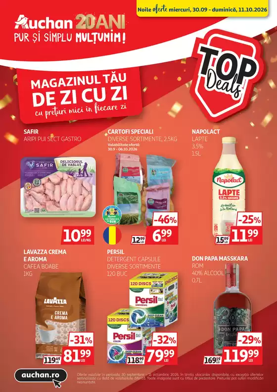 Catalog Auchan Covasna | Catalogue | 2026-09-30T00:00:00.000Z - 2026-10-11T00:00:00.000Z