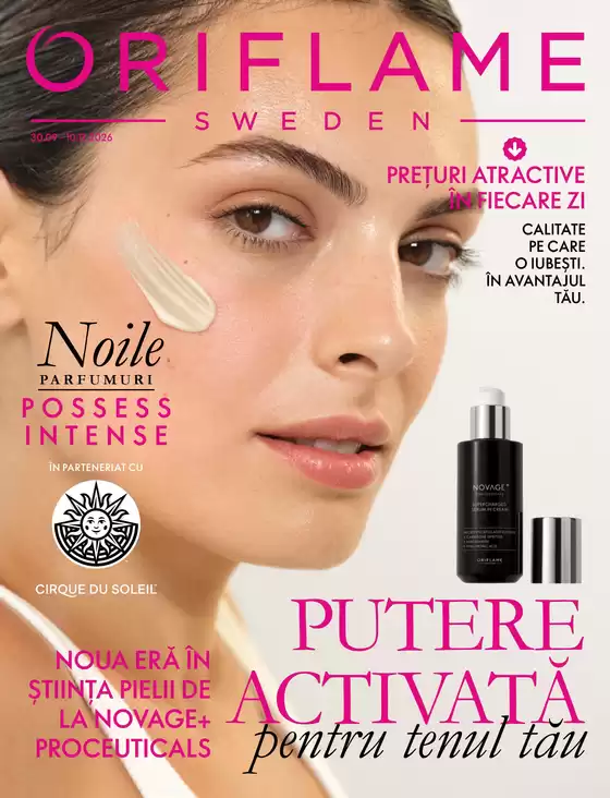 Catalog Oriflame | PUTERE ACTIVATĂ pentru tenul tău | 2026-09-30T00:00:00.000Z - 2026-11-10T00:00:00.000Z