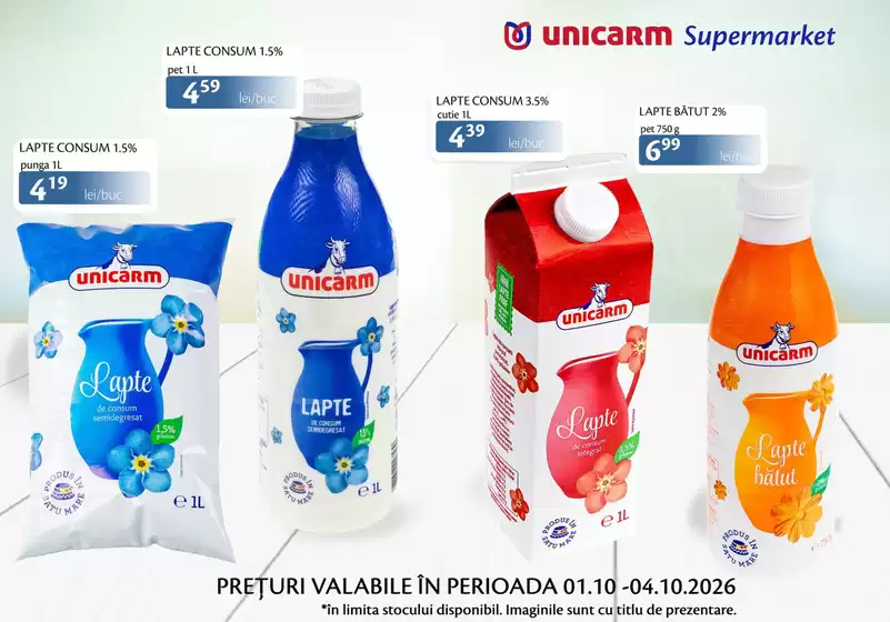 Catalog Unicarm | Oferta Weekendului Unicarm! | 2026-10-01T00:00:00.000Z - 2026-10-04T00:00:00.000Z