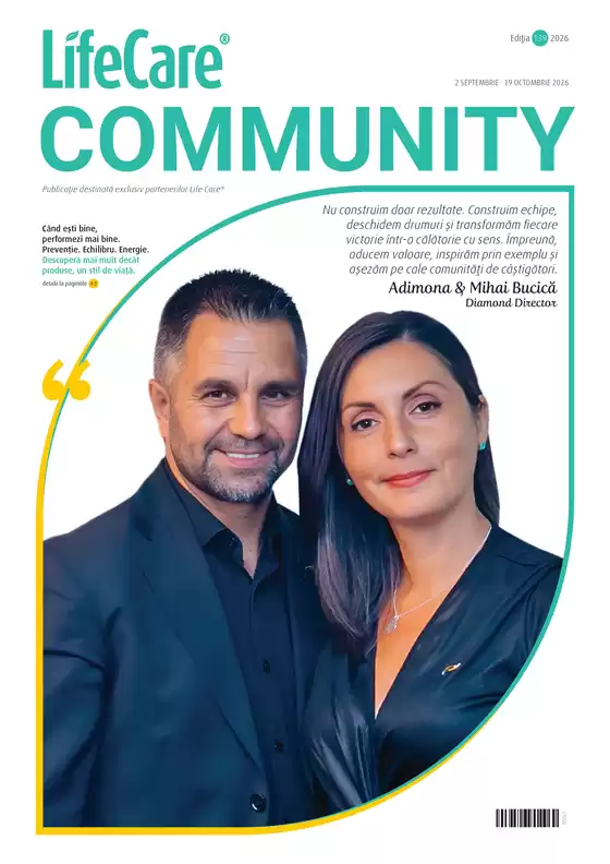 Catalog Life Care | Life Care Community Ediția 139 | 2026-10-01T00:00:00.000Z - 2026-10-19T00:00:00.000Z