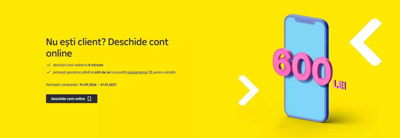 Catalog Raiffeisen Bank Borșa | Deschide cont online | 2026-10-02T00:00:00.000Z - 2026-10-19T00:00:00.000Z