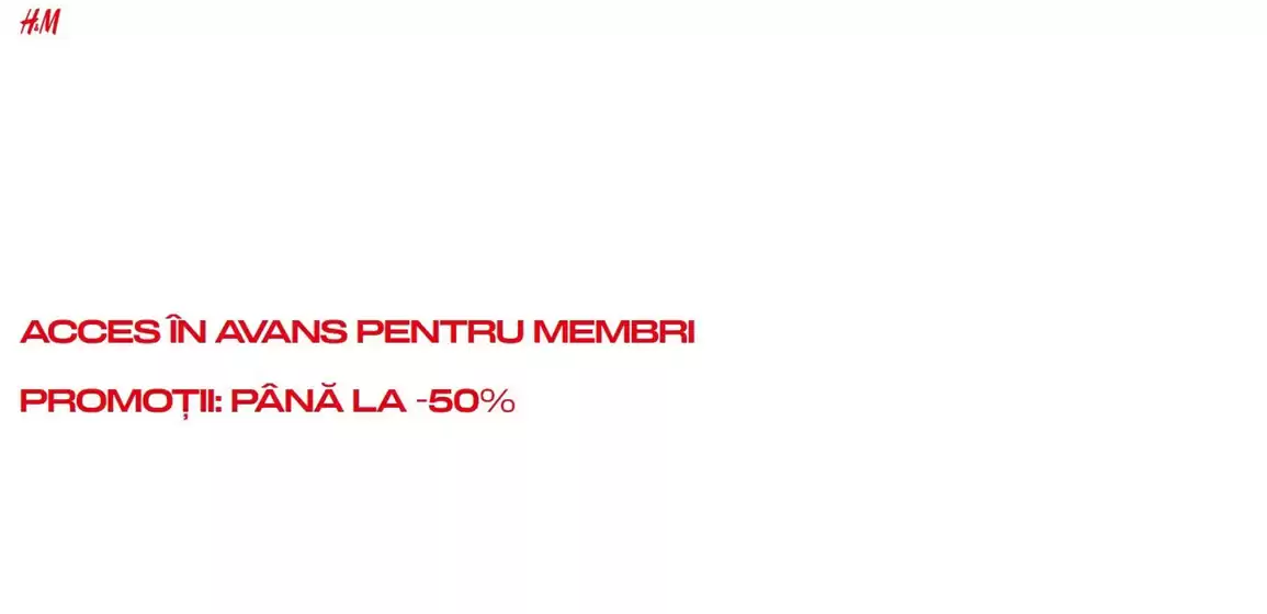 Catalog H&M Deva | Promoții până la -50% | 2026-10-07T00:00:00.000Z - 2026-10-20T00:00:00.000Z