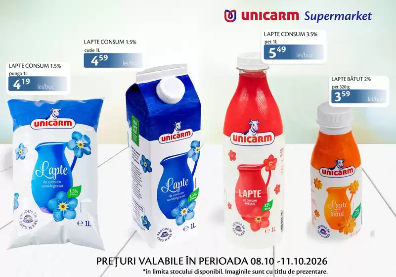 Catalog Unicarm | Oferta Weekendului Unicarm! | 2026-10-08T00:00:00.000Z - 2026-10-11T00:00:00.000Z
