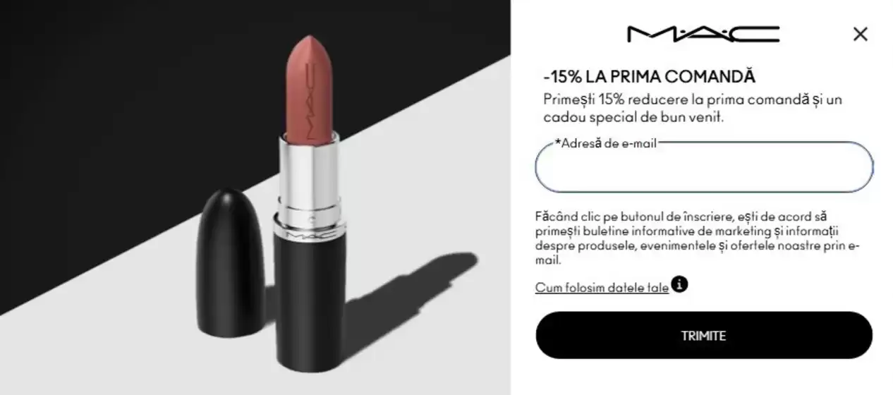 Catalog MAC Cosmetics | -15% LA PRIMA COMANDĂ | 2026-10-23T00:00:00.000Z - 2026-11-05T00:00:00.000Z