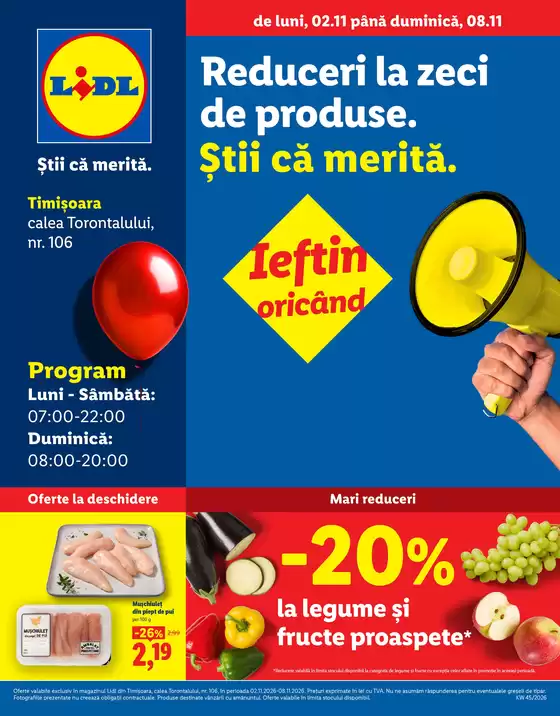 Catalog Lidl | de luni 02.11 până duminică 08.11 | 2026-11-02T00:00:00.000Z - 2026-11-08T00:00:00.000Z