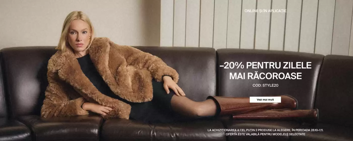 Catalog Mohito | -20% PENTRU ZILELE MAI RĂCOROASE | 2026-10-28T00:00:00.000Z - 2026-11-01T00:00:00.000Z