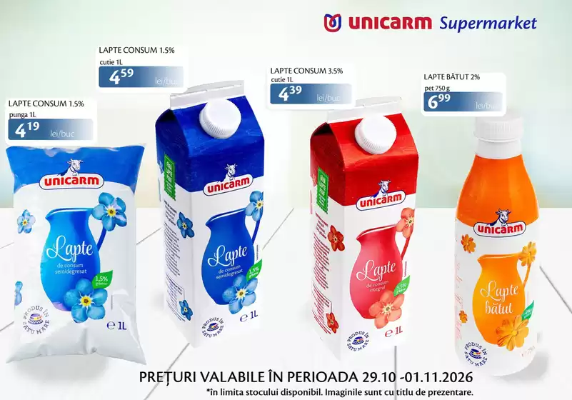 Catalog Unicarm | Oferta Weekendului Unicarm! | 2026-10-30T00:00:00.000Z - 2026-11-01T00:00:00.000Z