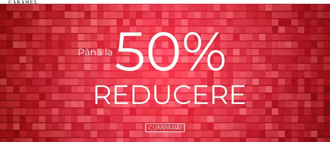 Pana la 50% reducere