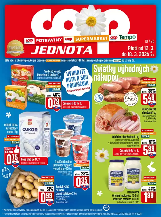 Katalóg COOP Jednota v Brezno | Leták COOP Jednota | 2026-03-12T00:00:00.000Z - 2026-03-18T00:00:00.000Z