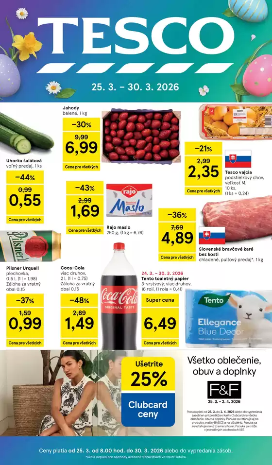 Katalóg Tesco v Štúrovo | 20260319002449140 2026 P04 SK HM CHM | 2026-03-25T00:00:00.000Z - 2026-03-30T00:00:00.000Z