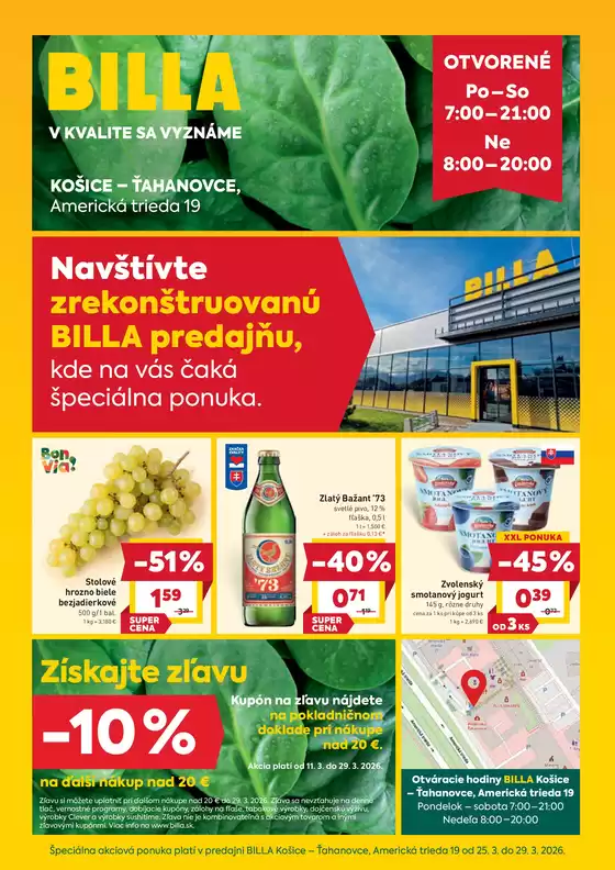 Katalóg Billa v Holíč | Najlepšie ponuky pre všetkých zákazníkov | 2026-03-25T00:00:00.000Z - 2026-03-29T00:00:00.000Z