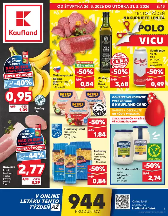 Katalóg Kaufland v Bratislava | Naše najlepšie výhodné ponuky | 2026-03-26T00:00:00.000Z - 2026-03-31T00:00:00.000Z